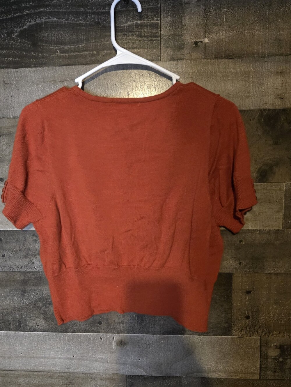 Jessica London Cropped Short Sleeve Cardigan - Picture 4 of 7